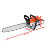 2-Stroke 52cc Petrol Chainsaw Easy Start 20-inch E-Start Chain Saw 20" Tool Kit
