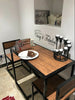 Small Dining Table 2 Chairs Kitchen Breakfast Furniture Space Saving Vintage Set