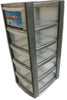 NEW PLASTIC STORAGE TOWER 3 4 5 6 TIER DRAWER OFFICE DESKTOP GARAGE MINI SMALL