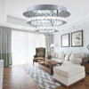 Modern 36W LED Crystal Ceiling Light Kitchen Bed Living Room Crystal Chandelier (With Remote Control)