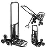 Details about 150kg Heavy Duty 6 Wheel Stair Climber Steel Sack Truck Trolley