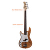 Basswood Electric GP Bass Guitar with Bag Pick Wire Tools Left-Hand