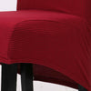 Dining Chair Covers Washable Knit Stretch Removable Chair Slipcovers High Back