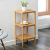 3/4/5 Tier Bookcase Shelving Unit Wood Bookshelf Free Standing Storage Display