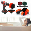 12X Scrub Brush Drill Attachment Kit Power Scrubber Cleaning Brushes Grout Tile