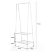 Clothes Storage Shelfs Rail Rack Garment Dress Hanging Display Shoes Stand UK
