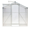 Garden Greenhouse Polycarbonate Plant Grow Aluminium Frame 4x6ft, 8x6ft, 10x6ft