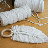 3mm*100m Macrame Rope Cotton Twisted Cord Hand Craft String DIY Home Decor Gift
