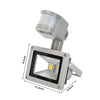 Outdoor LED Floodlight PIR Sensor Light Garden Security Lights Waterproof 10W