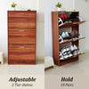 Shoe Rack Shoes Storage Cabinet Wooden Unit Stand Cupboard 2/3 Drawer Organiser
