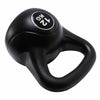 Vinyl Kettlebell Weight Fitness Home Gym Workouts Kettlebells 2KG-16KG Black