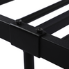 Single Bed Solid 3ft Metal Beds Frame with Large Storage Space Single Bedstead