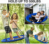 100cm Giant Nest Web Rope Hanging Tree Swing Seat Round Backyard Playground UK