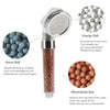 Shower Head 300% High Turbo Pressure 40% Water Saving Laser Powerful Ionic Beads