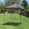 2X2 m Grey Pop-up Gazebo Waterproof Marquee Canopy Outdoor Garden Tent