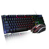 Gaming Keyboard And Mouse Set Rainbow RGB LED USB For PC Laptop Xbox One PS4 UK