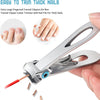 Stainless Steel Toe Nail Clippers Finger Nail Cutters for Thick Nails Heavy Duty