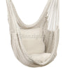Garden Hammock Chair Hanging Swing Seat Cotton Rope Net W/ Outdoor Home Decor UK