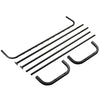 Heavy Duty Clothes Garment Rail Rack Hanging Display Stand Shoes Storage Shelves