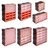S M L Multi Drawers Parts Storage Cabinet Unit Organiser Home Garage Tool Box UK