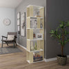 Book Cabinet Room Divider Bookcase Storage Display Corner Rack Wooden Furniture