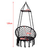 Hanging Hammock Swing Chair Rope Knitted Outdoor Indoor Macrame Hammock Seat