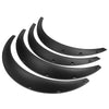 4PCS Universal Fender Flares Wheel Arch Extensions Flare Wide Polyurethane Black