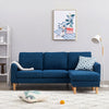 Luxury 2, 3 Seater Linen Fabric Corner Sofa Armchair Settee with Footstool Couch