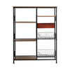 Kitchen Utility Storage Shelf Multi-Layer Rack Multi-Function Baker Microwave