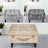Crushed Velvet Storage Stool Trunk Pouffe Footstool Ottoman Bedroom Chest Chair