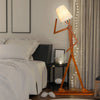 Wooden Tall Floor Lamp Corner Decorative Humanoid Light Fixture Changeable Shape