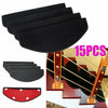 15PCS Carpet Stair Treads Mats Floor Mat Protection Cover Step Staircase Pads