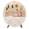 Dressing Table Bathroom Cosmetic Makeup Organiser Perfume Storage with Legs Case