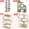 Industrial Bookshelf 6Tier Ladder Shelf Plant Display Rack Storage Shelving Unit