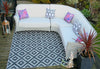 Outdoor, Indoor rug, Alfresco Black Moroccan, Patio,Decking,Picnic,Beach,Garden