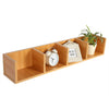 Floating Corner Shelf Wall Mounted Bookshelf Storage Display Unit Shelving Wood