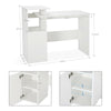 Modern Computer Desk w/ Shelf PC Laptop Study Table Office Workstation Furniture