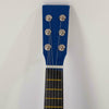New 23" Plywood 15 Frets Acoustic Guitar Blue w/ 6 String For Children Kids