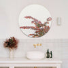 50cm Circular Round Glass Bathroom Mirror with wall hanging fixings Wall Decor