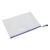 12pcs A4 Paper Zip Document Bag File Folder Archive Zipped Storage Pouch Wallet