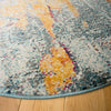 Modern Colourful Abstract Rug Small Large Living Room Rugs Multi Fireplace Rugs