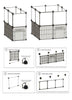 DIY Pet Fence 20pcs Puppy Dog Pen Pet Playpen Cat Rabbit Small Animals Cage Home