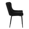 2X Velvet Dining Chairs Diamond Seat Padded Kitchen Dining room Chairs CLIPOP
