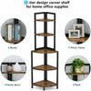 5tier Corner Shelf Ladder Shelf Bookshelf Display Storage Stand Rack Home Office