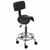 Salon Saddle Stool Swivel Hairdress Beauty Chair Hydraulic Lift Adjustable Seat