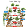 Large Sized Tough Stable Flower Pots Storage Shelf 8Tier Stable Plant Rack Stand