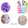 Balloon Arch Kit Balloons Column Balloon Stand Set w/2*Base 4*Pole 4*Ballon Clip