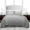 Luxury Reversible Satin Duvet Quilt Cover Bedding Set Single Double King Size