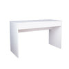 Computer Desk Desktop Laptop PC Table Workstation Drawers Home Office White/Grey