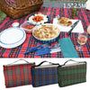 250cm Extra Large Waterproof Picnic Blanket Mat Fleece Camping Beach Rug Outdoor